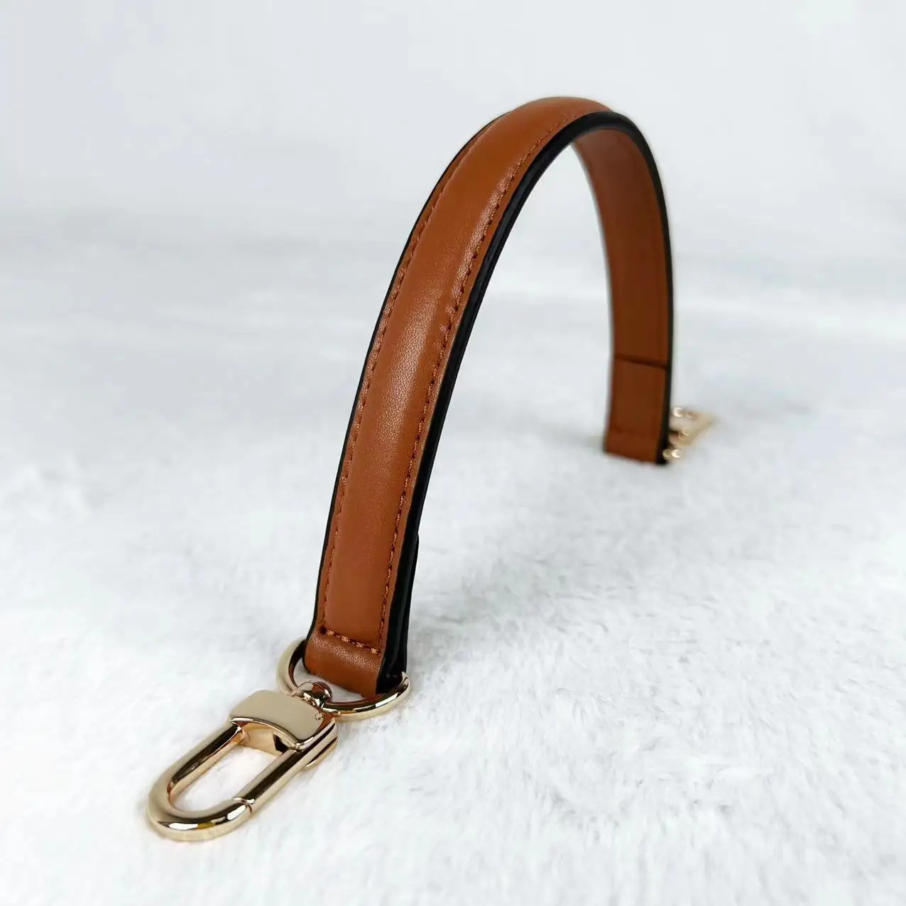 حزام حقيبة جلدية للنساء حقيبة يد بمقبض كتف وحقيبة كروس وحزام بديل لملحقات الحقائب الكاملة المصممة