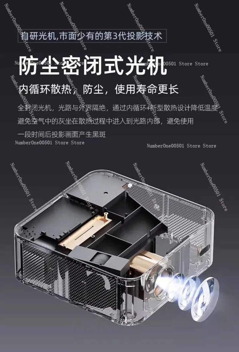 

Новый домашний проектор 2025 года, 1080P, яркость 1600 CVIA, автофокус для спальни, офиса, отеля, улицы