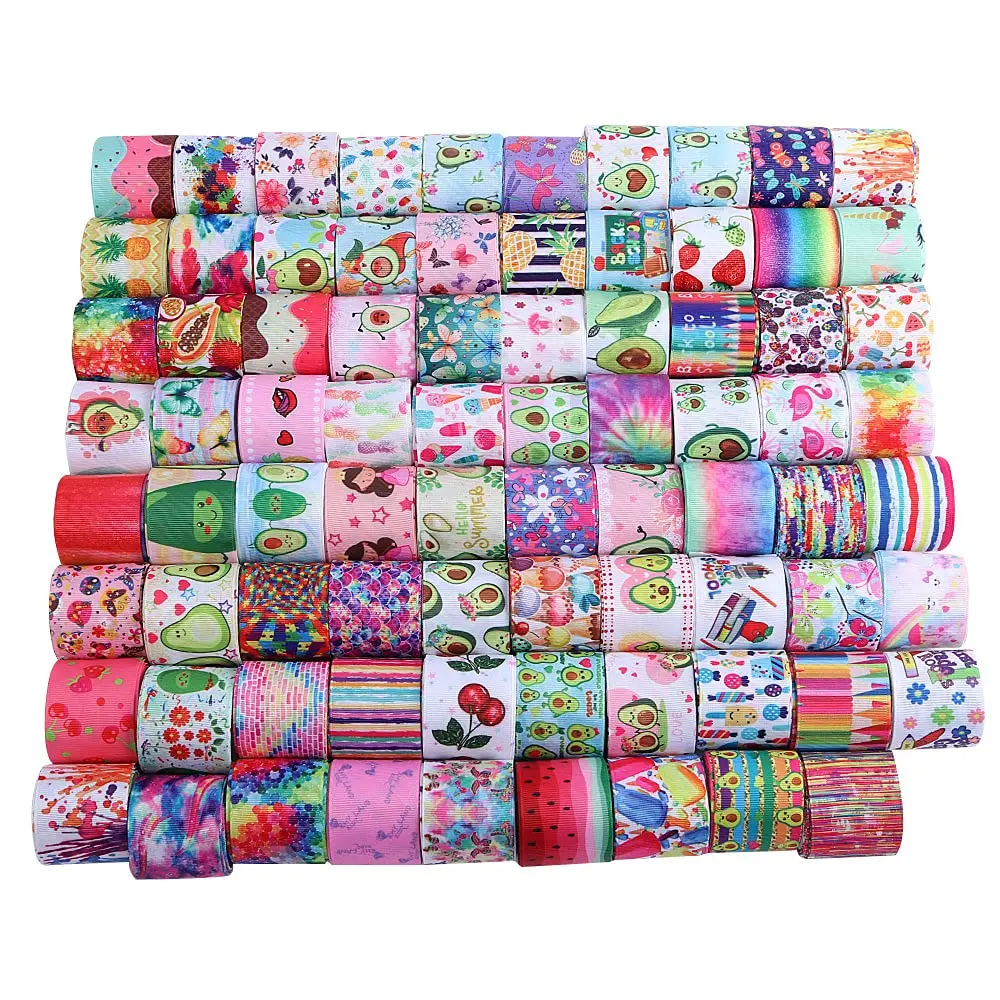 

Random Assorted 10 Yards Grosgrain Ribbon 1.5\ 38MM Wide DIY Sewing Lace Gift Wrapping Packing Crafts Boutique Hair Bow Acces