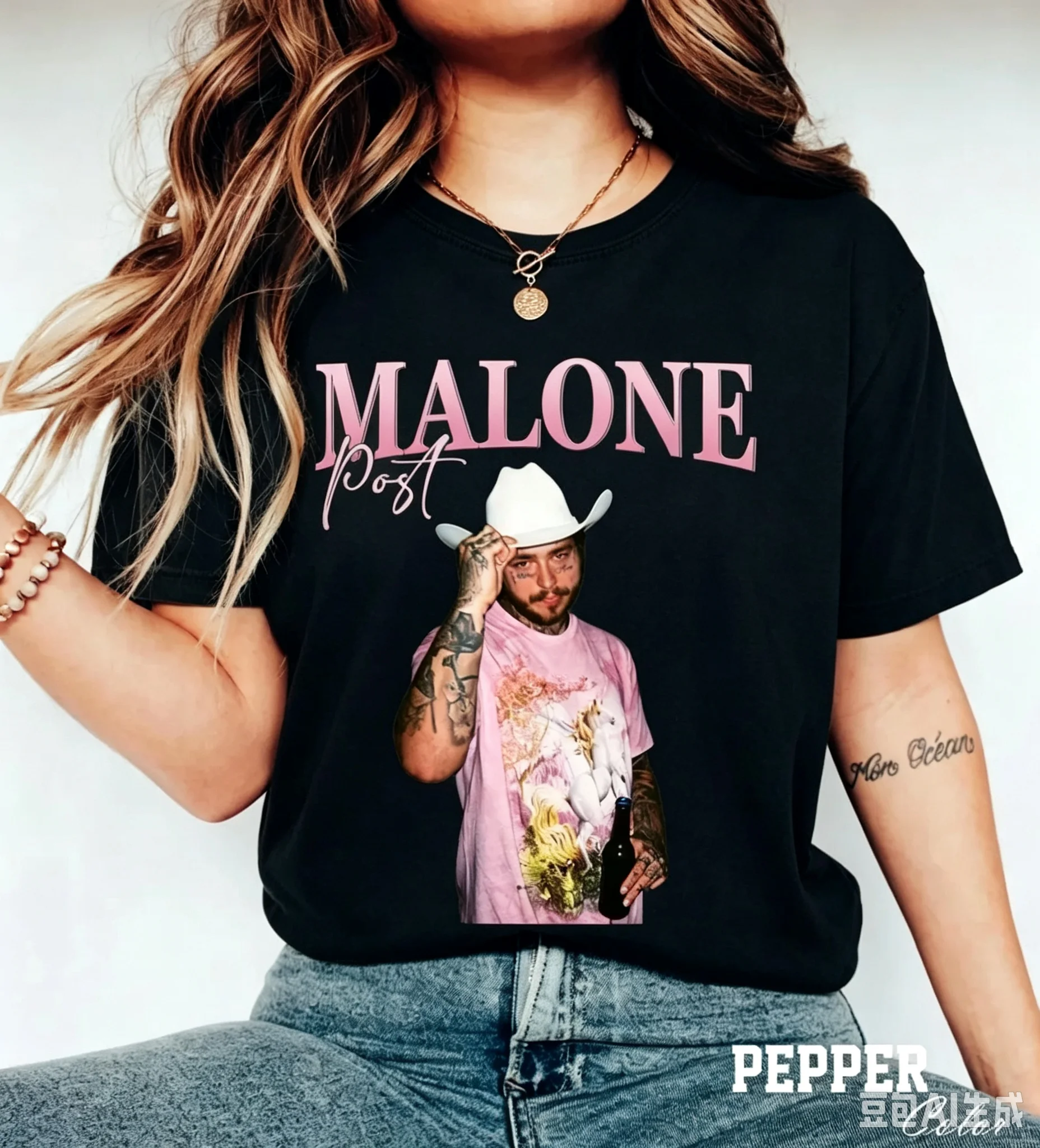 2026 Post Malone Tişörtü, Vint - Vintage Fashion Hats incelemesi ve fiyatı