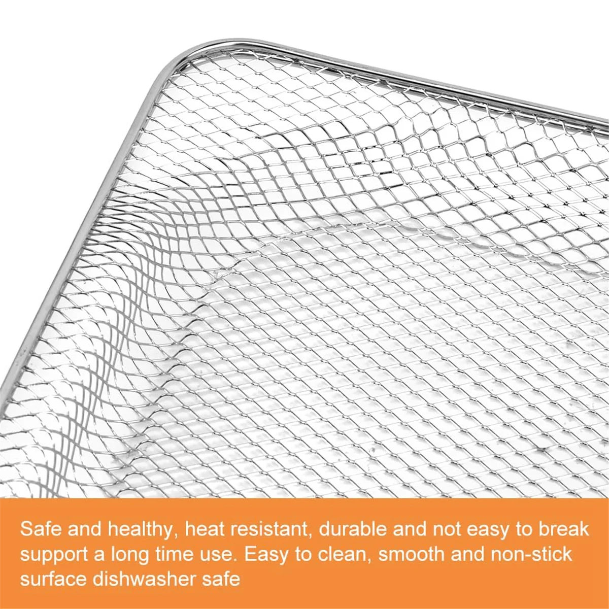 取り外し可能なエアフライヤーバスケットラック,洗える脱水機,忍者メッシュ,foodi sp100