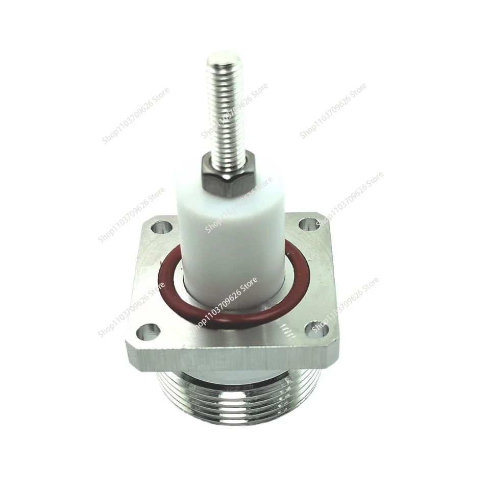 

L29 Coaxial RF Connector 7/16DIN Female Four Hole Flange 45mm M5 Teeth