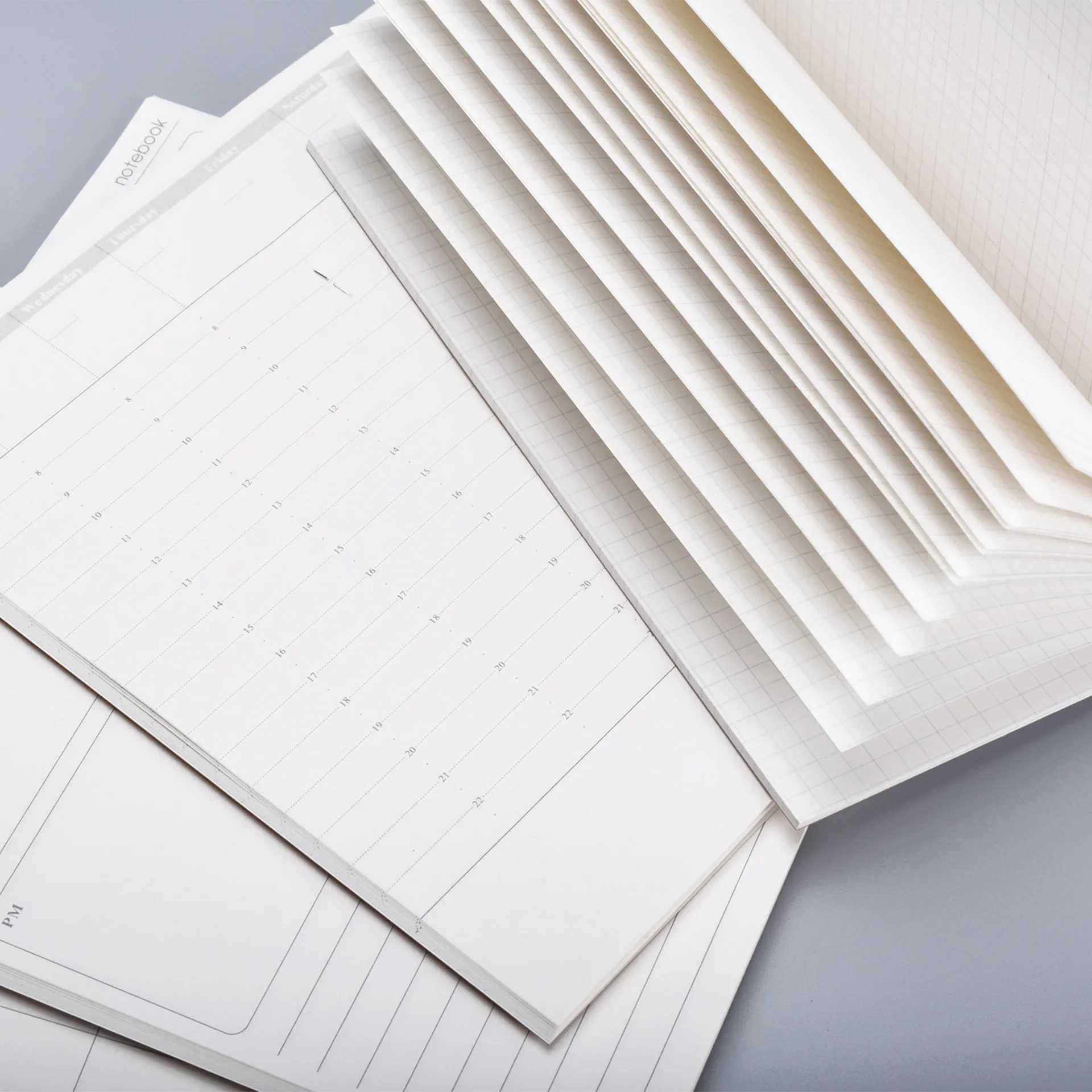 10pcs Traveler's Notebook Refill L/M/S 3 Sizes 9 Replace Types Insert Standard/portable/passport Size Krart Paper Diary
