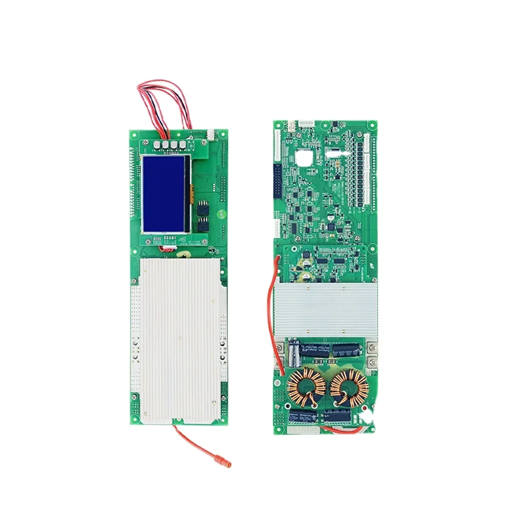 XJ BMS BMS 8S 16S 100A 200A 48V Lifepo4 Lithium Battery Battery Batteries LFP Cell Balance Integrated Circuits Smart LCD RS485