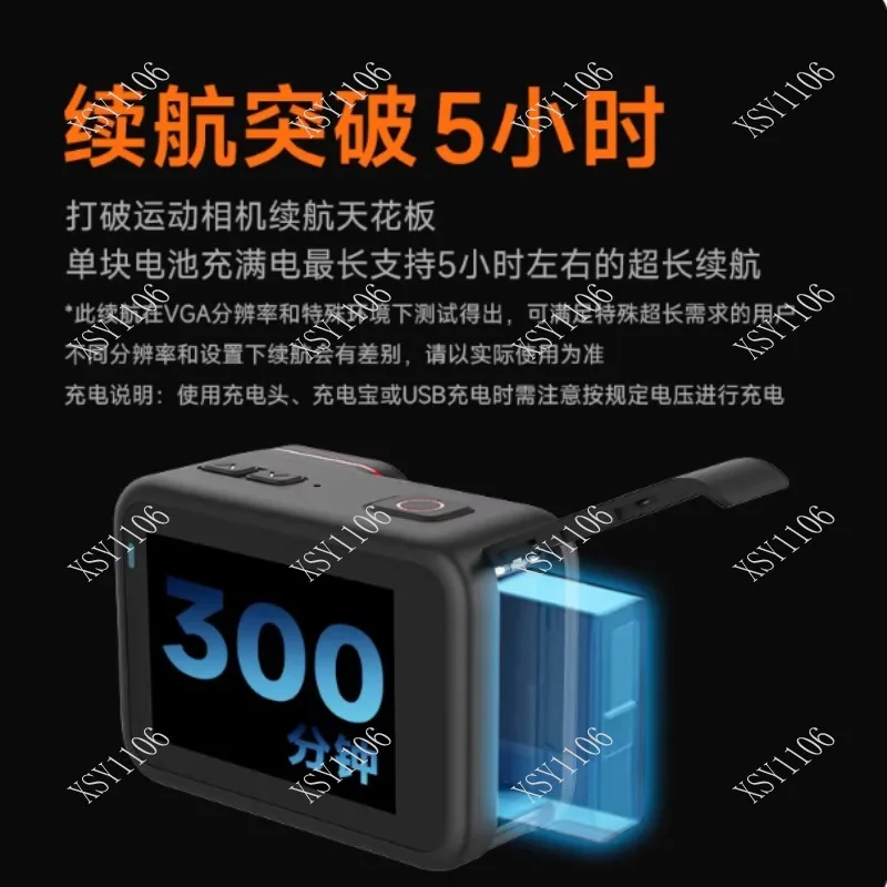 pro Sport Waterproof Action Camera 60FPS FHD 6-Axis Stabilizer Camera for Extreme Sports And Adventures