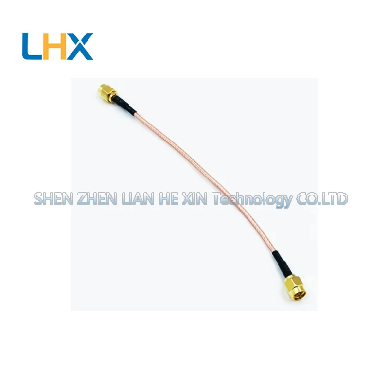 5pcs 50Ω RF SMA-J to SMA-J connection cable RG316 connection cable SMA male to SMA male internal pin