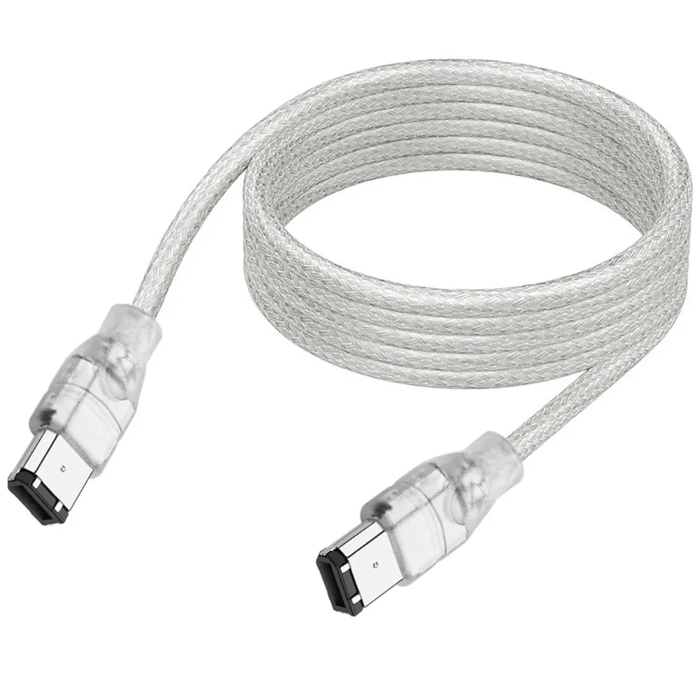 Standard Firewire 400 IEEE 1394 6P، ذكر إلى ذكر، مناسب للطابعات والماسحات الضوئية وكاميرات DV