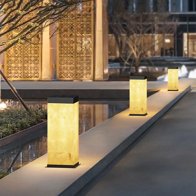 

Светящаяся кубическая лампа для газона, солнечное светодиодное наружное освещение, несолнечная лампа, украшение для сада, уличный светильник для двора