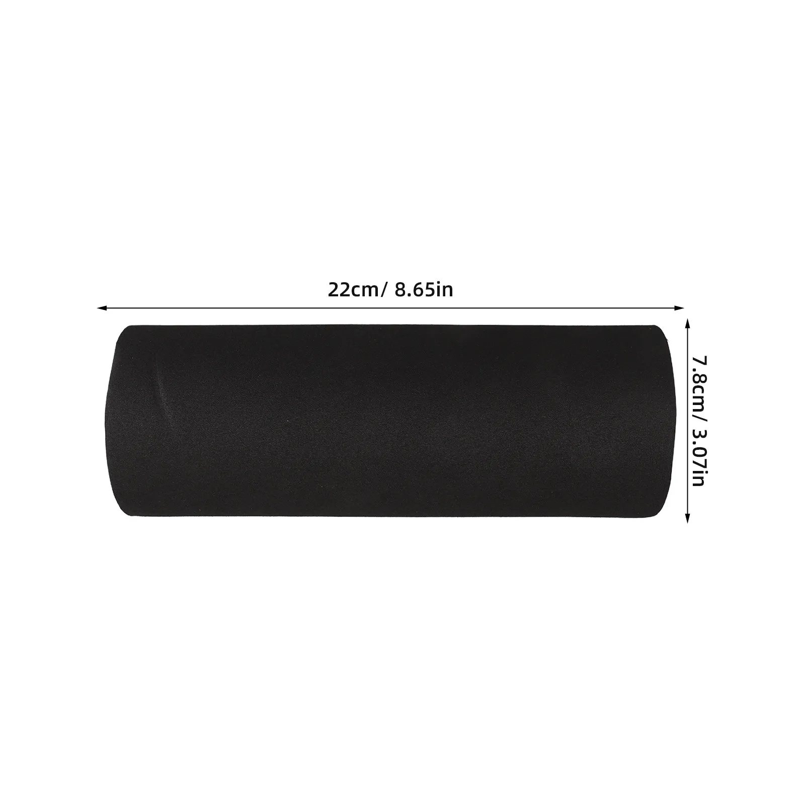 2Pcs Weight Bench Foam Roller Pads Thick Sponge Covers Replacement for Leg Extension Exercise Machine Fitness Equipment