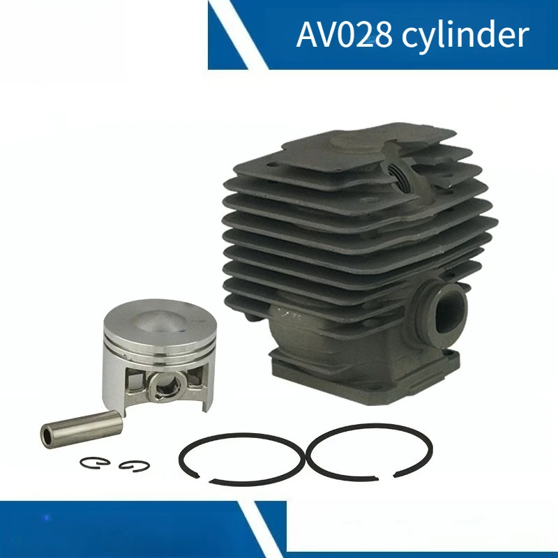 

Для STIHL 028AV: цилиндр, поршневая группа 028, гильза 028WB, головка цилиндра 028AV.