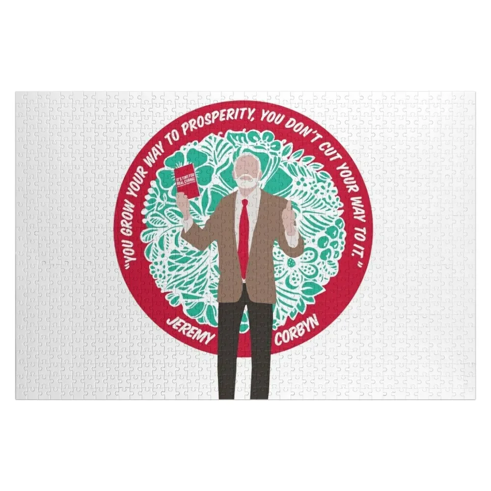 Jeremy Corbyn Jigsaw Puzzle Children Jigsaw Pieces Adults Photo Personalized Gifts Puzzle