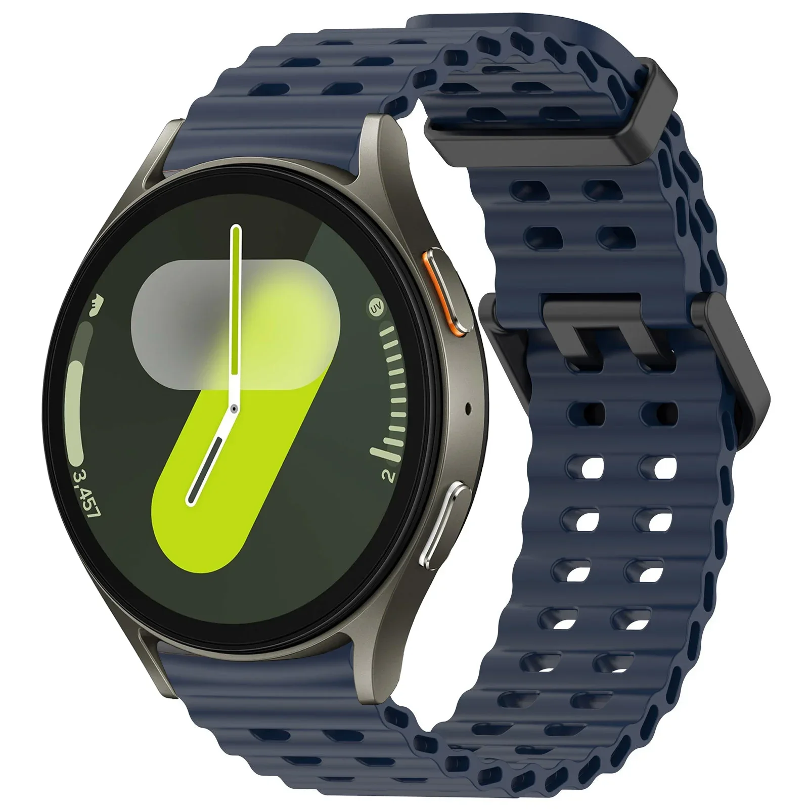 Ocean Band for Samsung Galaxy Watch 7 FE 5 6 4 Classic 5 pro 40 44mm NO Gaps Silicone Bracelet correa Galaxy Watch6 watch4 Strap