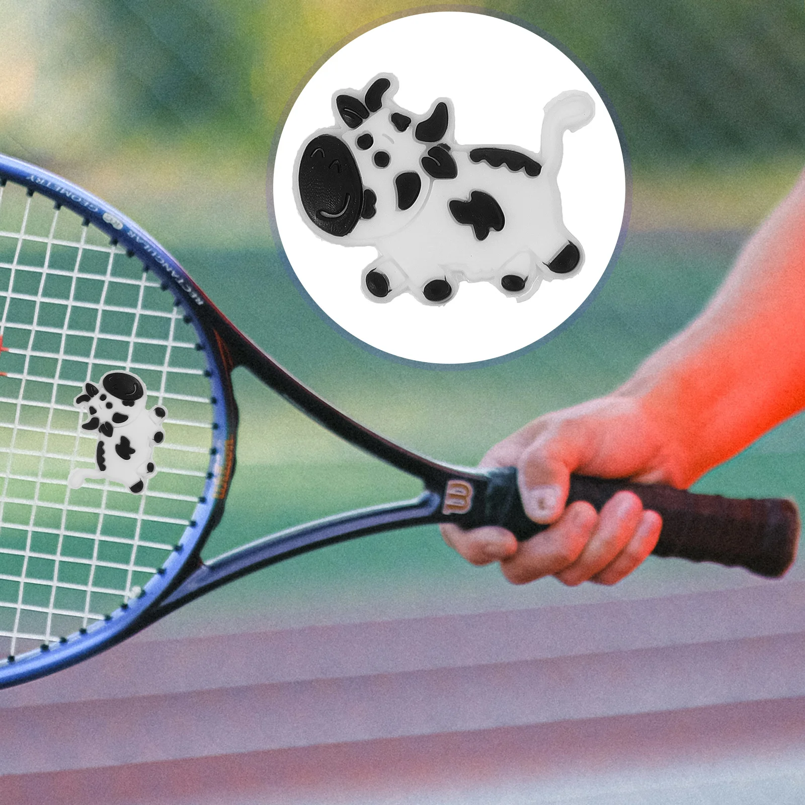 

6 Pcs Tennis Racket Accessories Dampers for Rackets Dampener Cute Shockproof