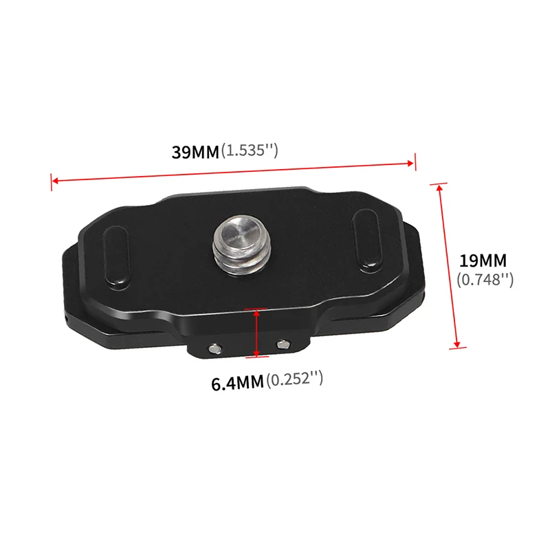 Metall X4 Magnetische Halterung 1/4 Stativ Adapter Faltbare Basis für Insta360 Insta 360X4 Kamera Halterung Selfie Stick Einbeinstativ Halter – Detail 8