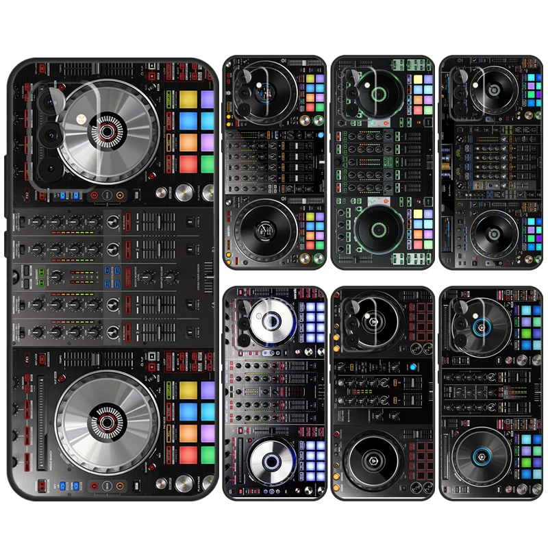 전자 음악 DJ 컨트롤러 믹서 Funda 삼성 갤럭시 A35 A55 A15 A25 A53 A33 A13 A52 A32 A12 A51 A71 A14 A34 A54 케이스