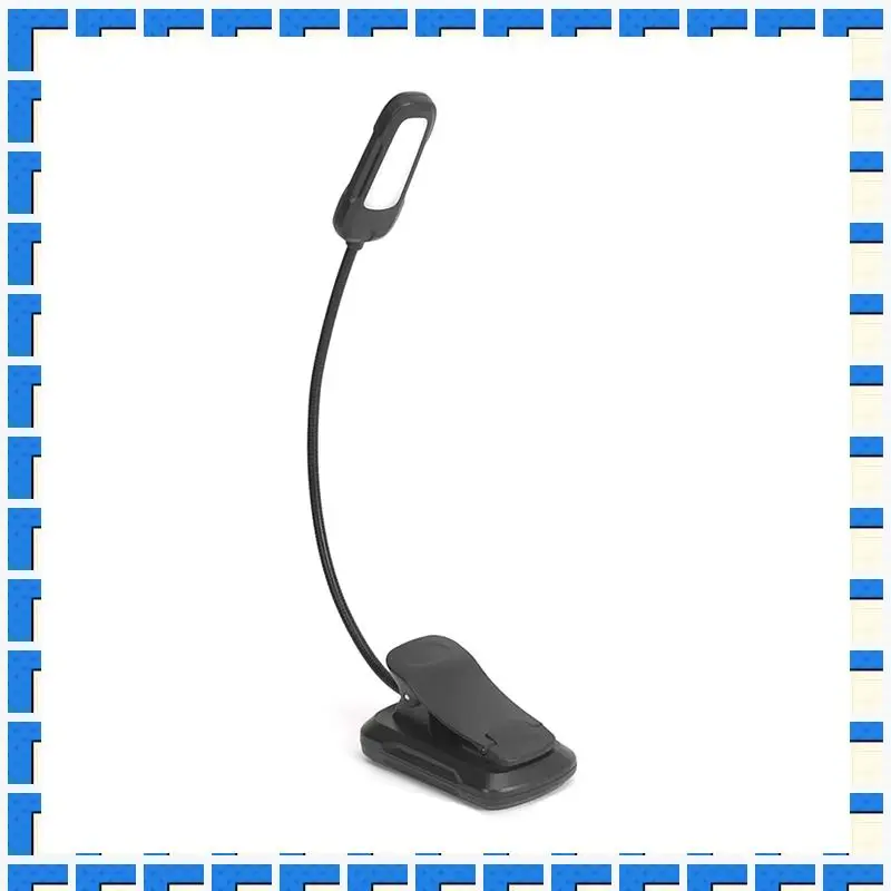 

ABNG светодиодная перезаряжаемая книжная лампа, небольшой светильник, лампа для чтения книг с клипсой для чтения в кровати, уход за глазами, 3-цветная температура