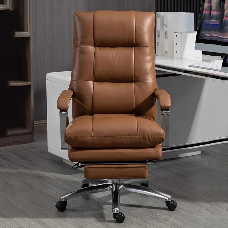 Luxairy Rotating Office Chair Executive Nordic Design Salon Ergonomic Chair Modern Comfy Chaise De Bureaux Office Furniture