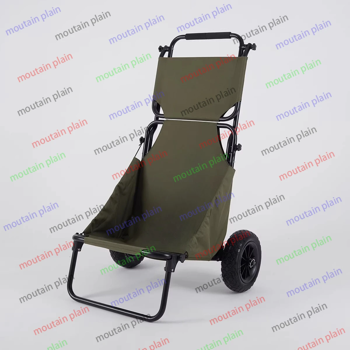 

Folding cart outdoor camping fishing storage camping chair handling portable shopping travel small trailer aluminum alloy