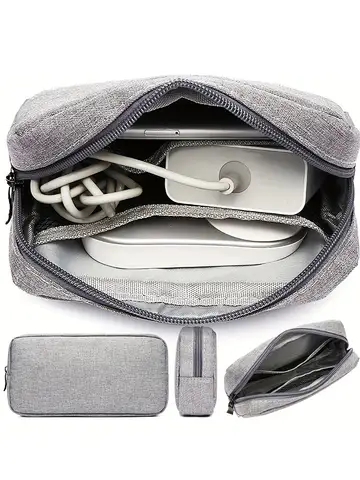 Storage Bag Cable Cord Organizer Travel Bag Small Electronics SD Card Power Bank Storage Bag