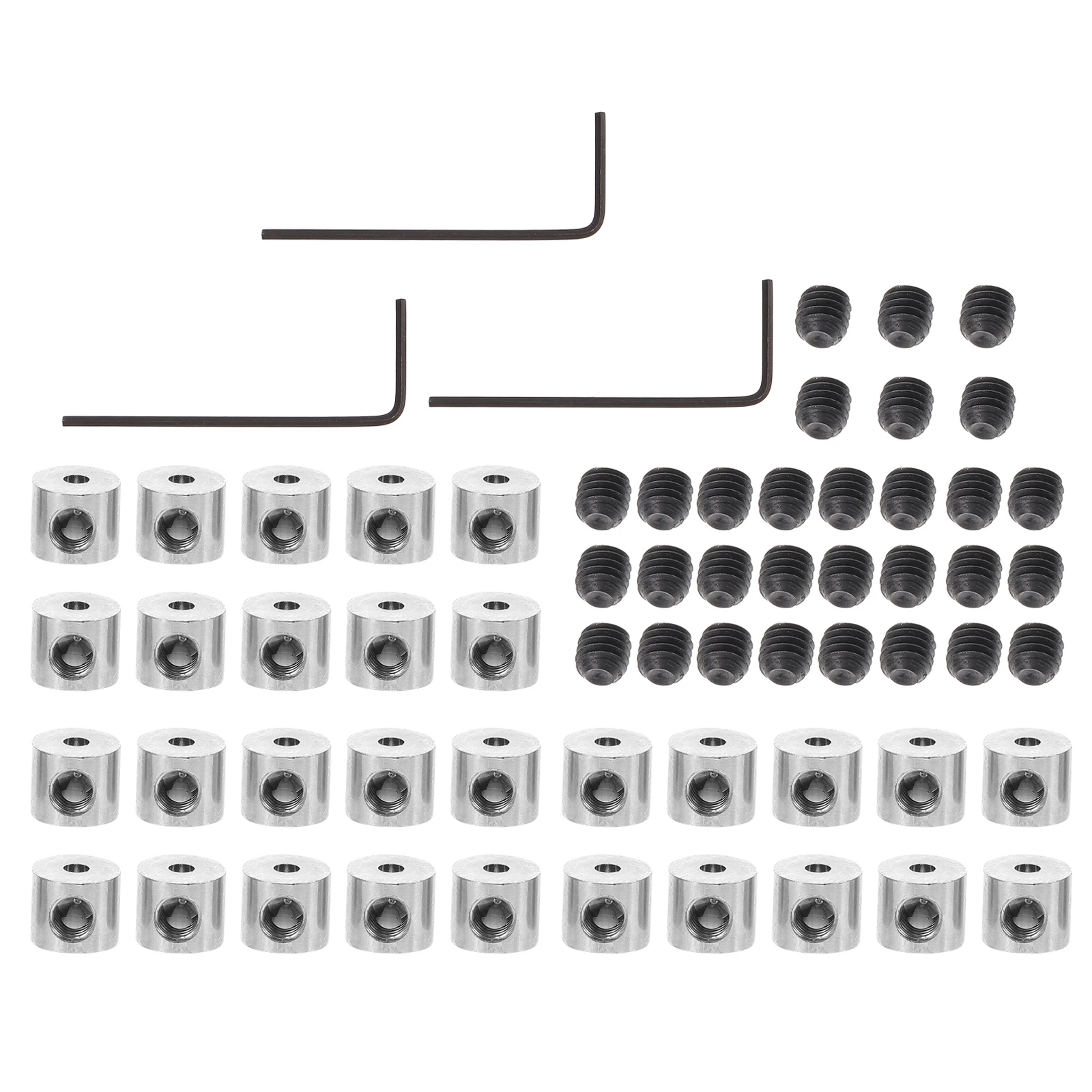 

3 Sets Screw Accessories Durable Metal Material Long Service Life Splitter Nozzle Locking Pin Backs Lapel Assortment