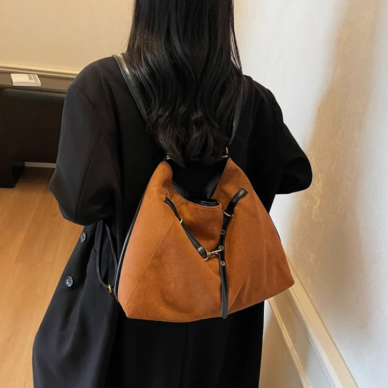 Sac messager pour femme en cuir fin, décontracté, Paris, haut de gamme, spacieux, aspect raffiné au quotidien ​