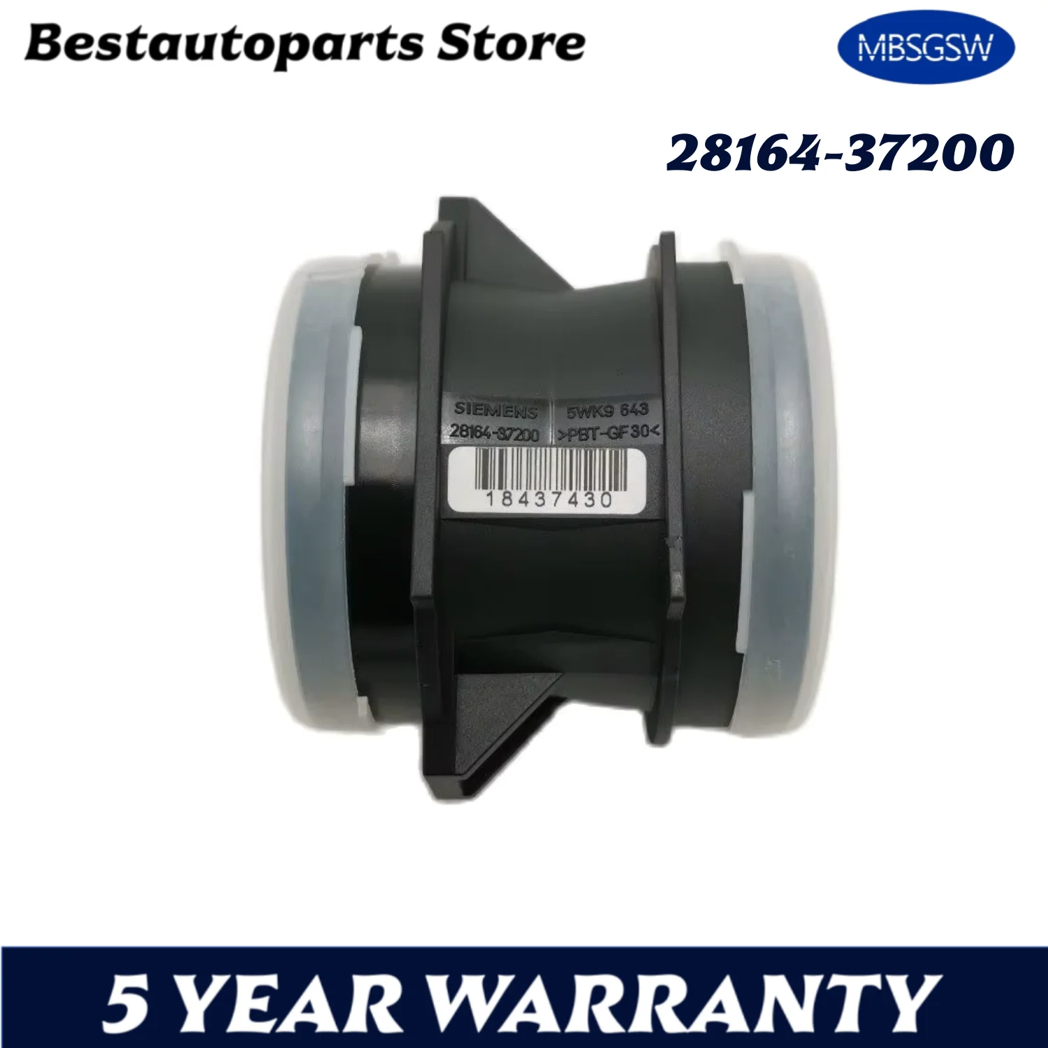 

Датчик массового расхода воздуха для Hyundai Santa Fe Sonata Tiburon купе Tucson для Kia Sportage Optima 28164-37200