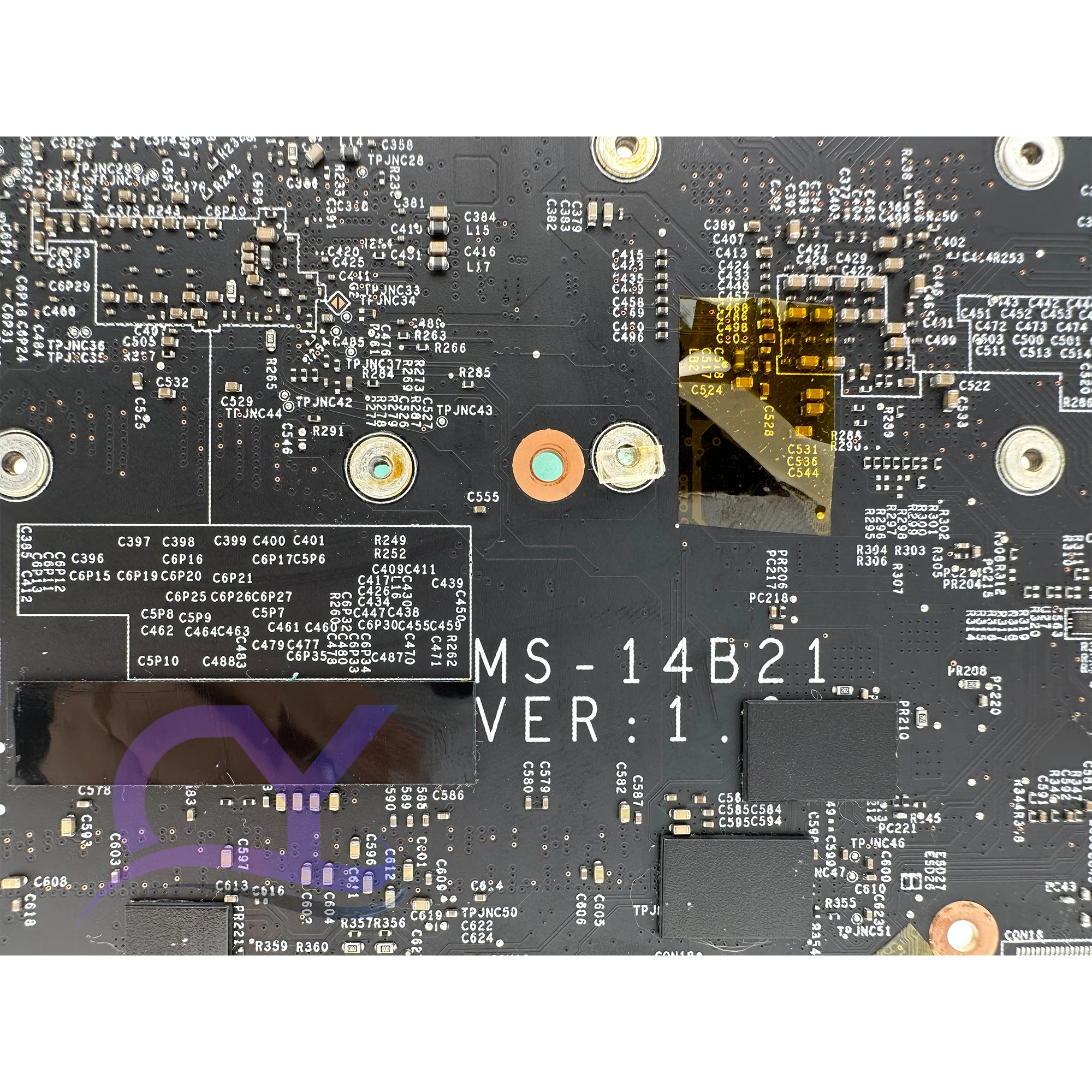 Imagem -06 - Laptop Motherboard para Msi Ps42 Ms14b21 Mainboard com I38130u I59250u I7-8550u Gtx1050 V4g Ddr4 100 Funcionando Bem