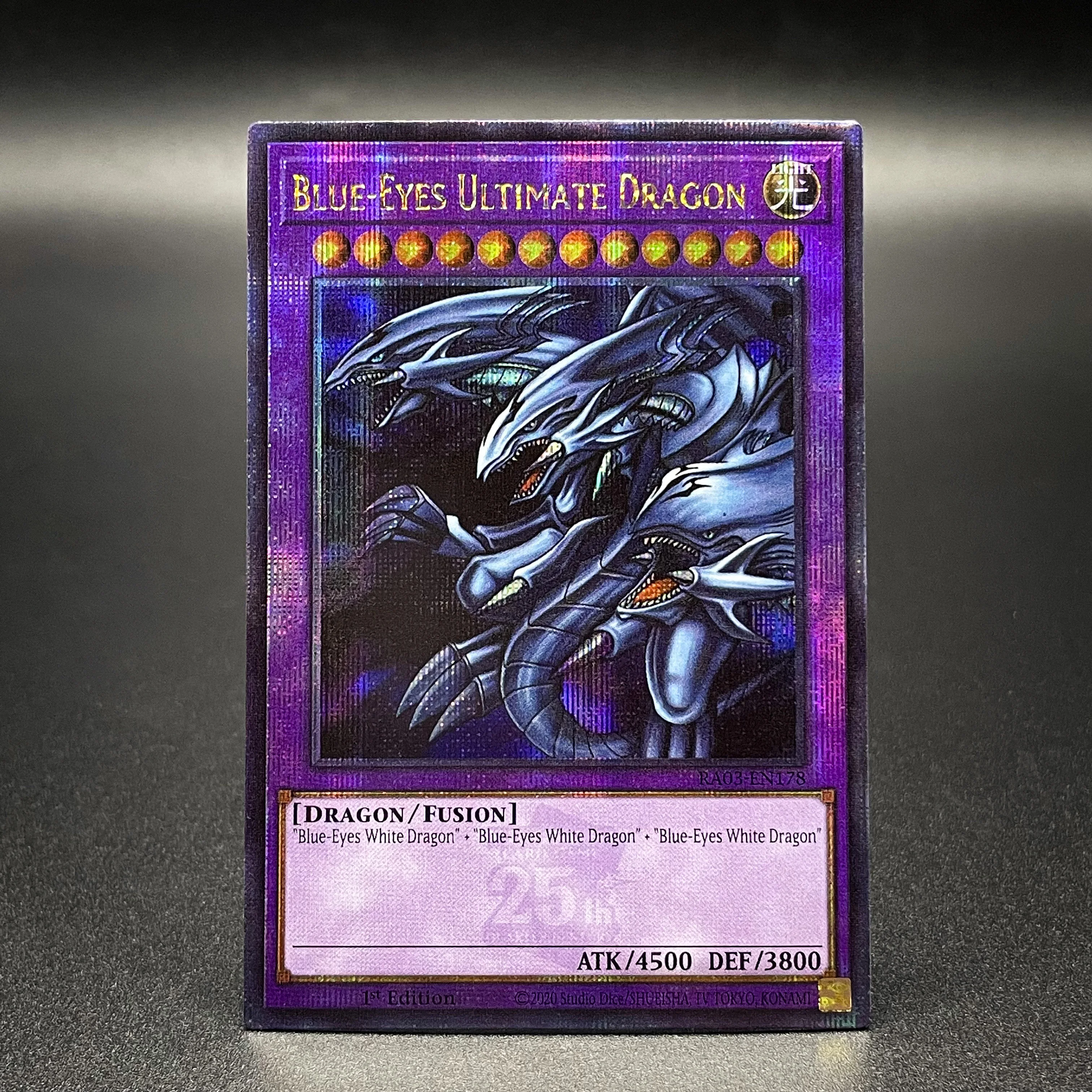مجموعة YuGiOh بطاقات FOIL ذات عيون زرقاء وبيضاء Dragon Mirror Force Sky Striker Mobilize - بطاقات Engage TCG Came