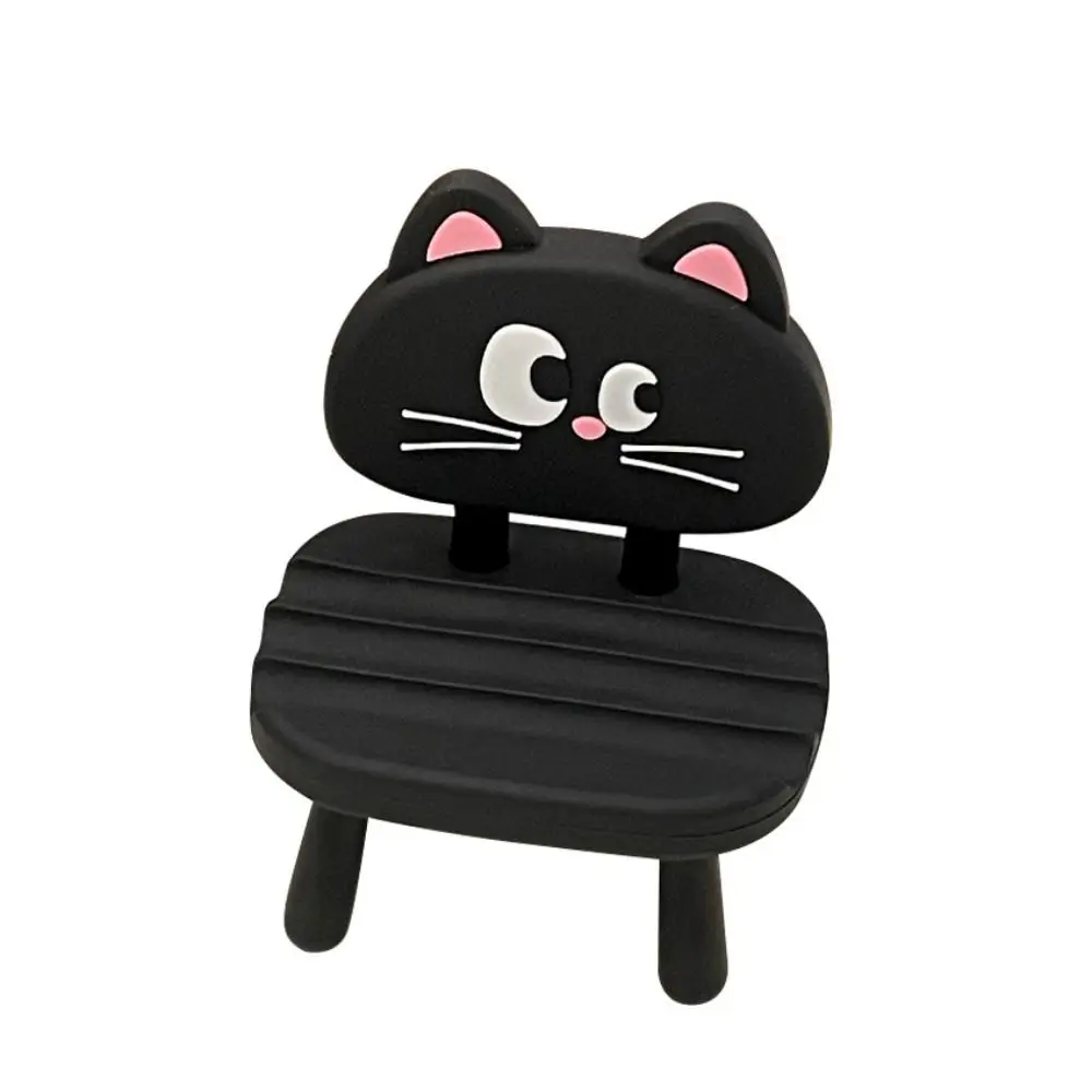 

Cartoon Animal Creative Chair Phone Holder Dog Chick Chair Mobile Phone Stand Plastic Cat Chair Cell Phone Bracket
