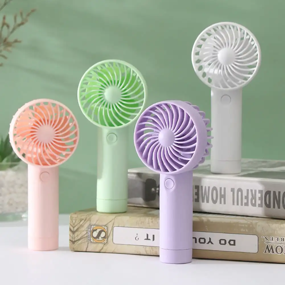 Mini Small Fan Usb Charging Desktop Student Dormitory Office Portable Plantain Small Fan Ventilation Fan Air Conditioner