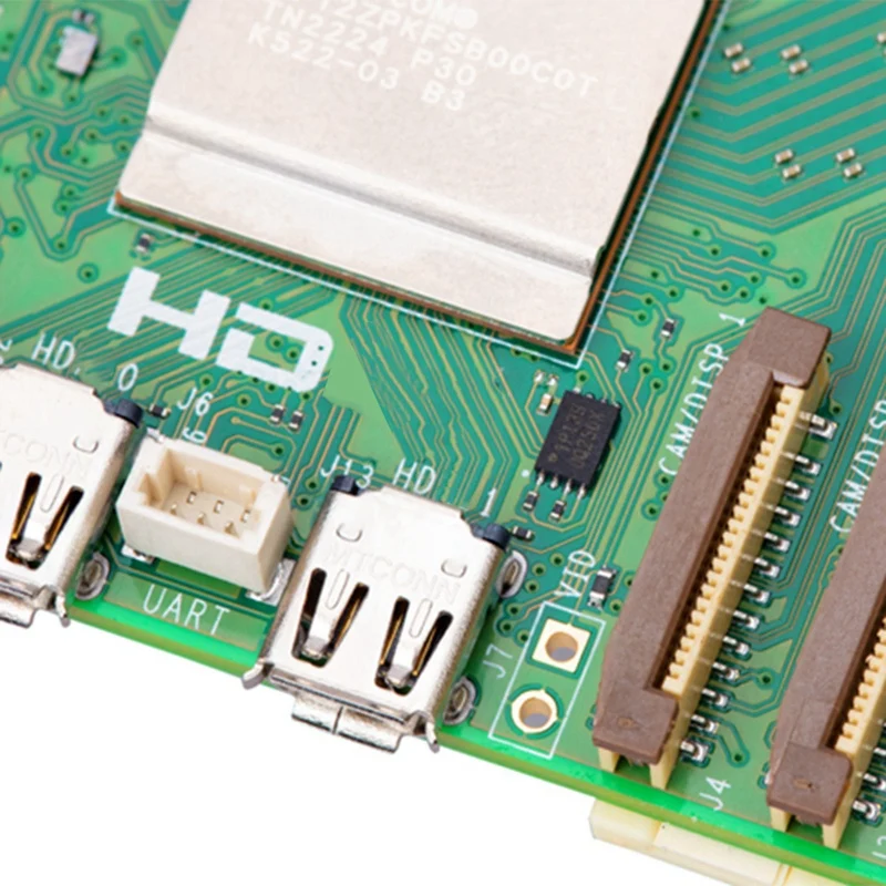 Para Raspberry Pi 5 Placa de desarrollo 8GB + disipador de calor con ventilador + funda BCM2712 2,4 Ghz Videocore VII Pcie 2,0 para Pi 5 enchufe de la UE duradero