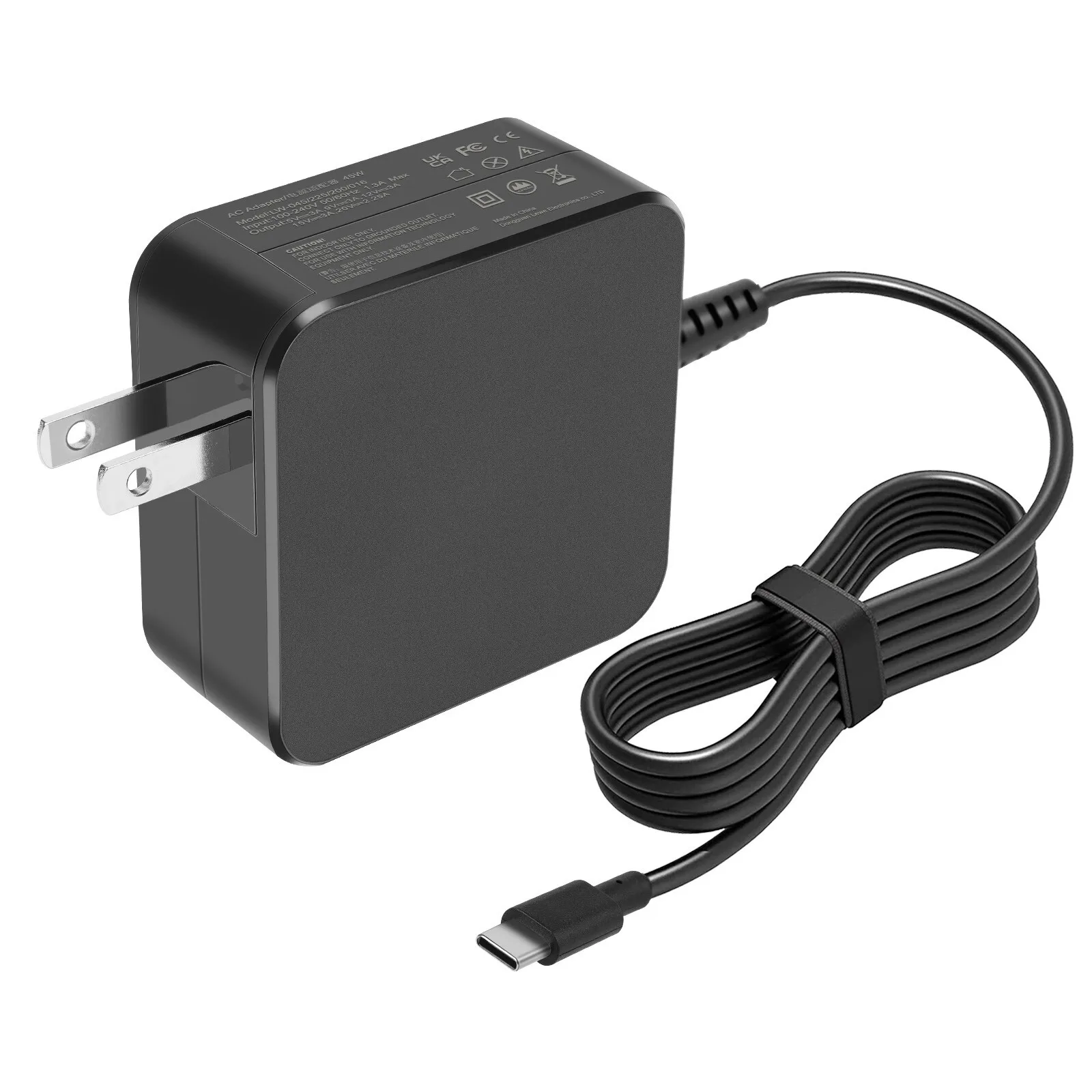 45W USB C Type C Power Charger for HP Chromebook Lenovo/Acer/Asus/Samsung Laptop view 6