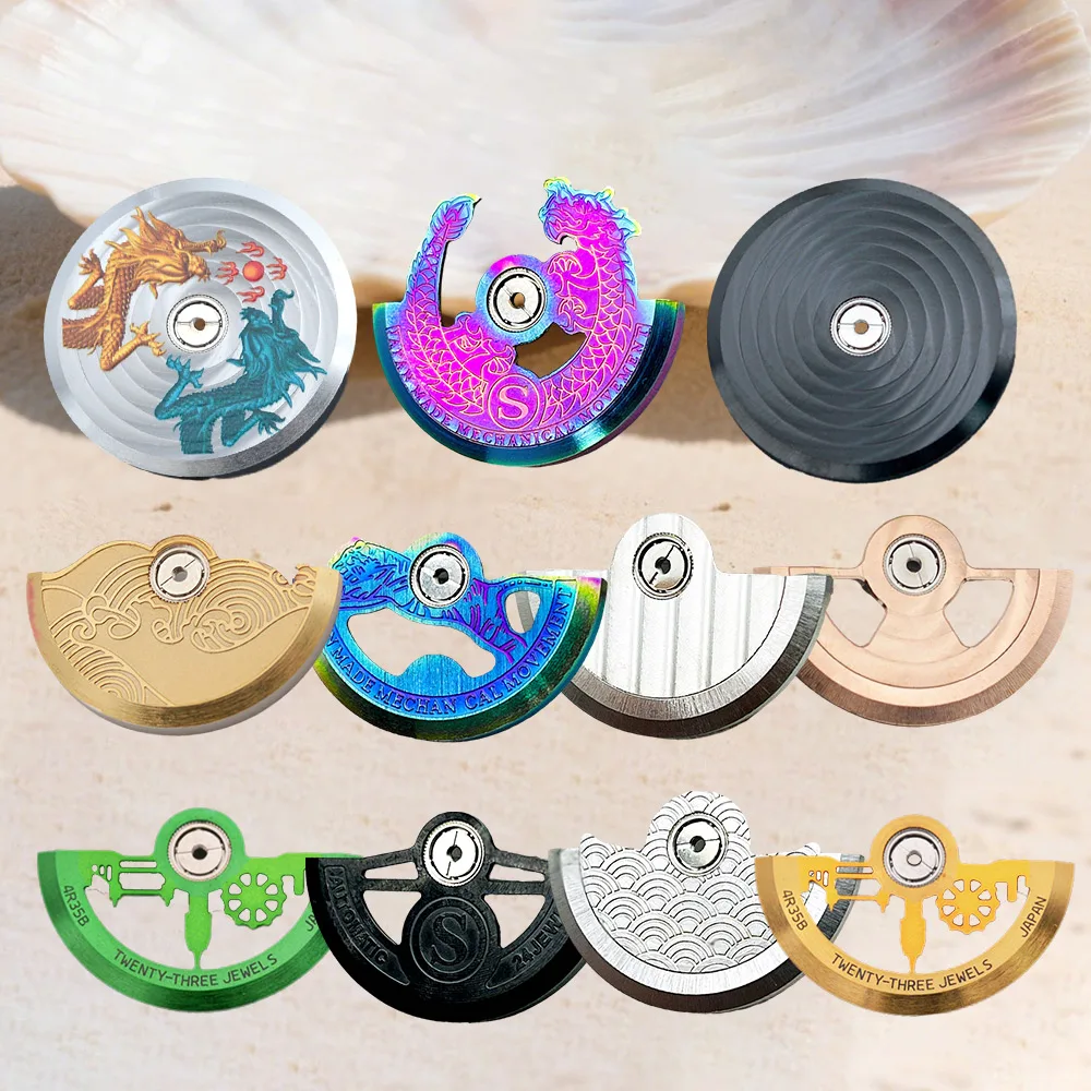

Watch Rotor NH35 Automatic Hammer Rotor Fit for NH35 NH36 NH38 4R 7S26 Movement Oscillating Weight Roter For Watchmaker