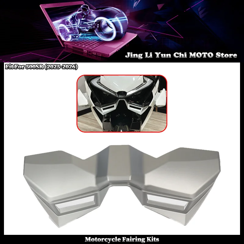 Motorcycle Front Fairing Winglets Aerodynamic Wing Shell Cover Protection Guards Fit For CFMOTO 500SR 500 SR 2025 2026
