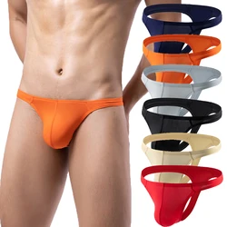 4PCS/Lots Men Thong G-string Lingerie T-back Seamless Gay Panties Jockstrap Slip Homme Underpants Calzoncillos Hombre Underwear