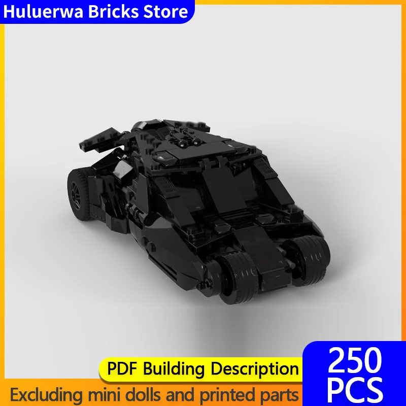 

Популярный фильм, модель городской автомобиль, MOC, строительные кирпичи, концепция военного автомобиля, модульная технология, детские праздничные подарки, сборный игрушечный костюм