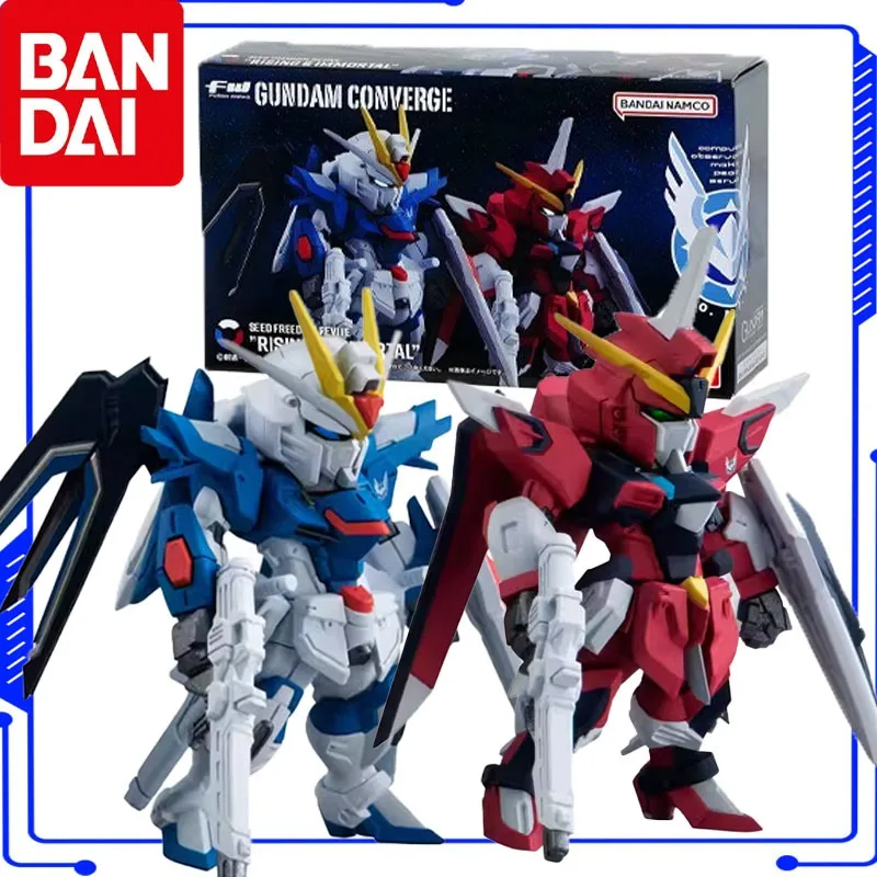 

Оригинальная сборная фигурка Bandai Shokugan FW CONVERGE Action Anime RISING&IMMORTAL SEED FREEDOM для мальчиков и девочек, подарок, модель