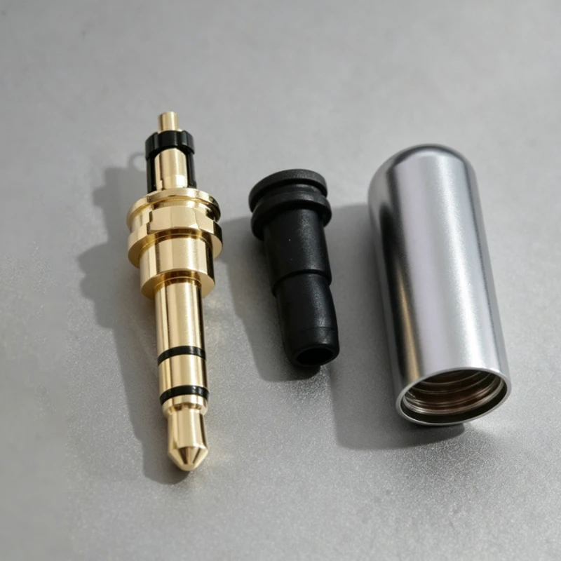 1 Stück 3,5mm Audio-Stecker 2/3/4 Pole Mikrofon Kopfhörer Audio-Adapter Stereo-Stecker Reparaturkabel Lötverbinder DIY Stecker – Detail 11