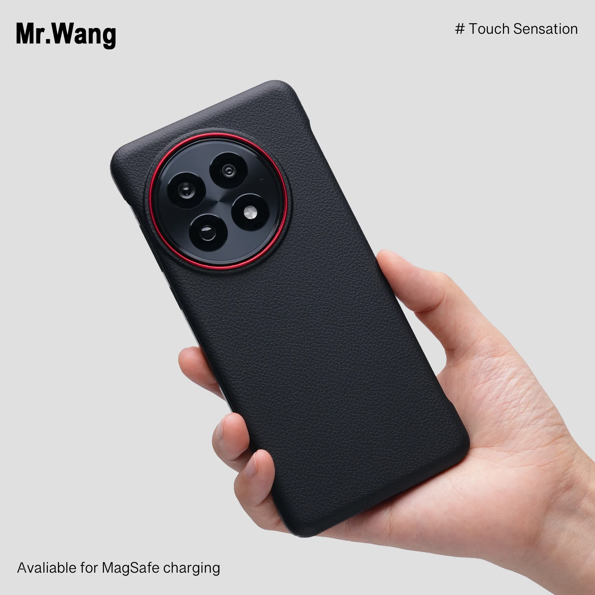 

Чехол для OnePlus 13 13R 13T Ace5 Pro, роскошный кожаный чехол Magsafe с магнитом без рамок, задняя крышка для One Plus 13, беспроводная зарядка Funda