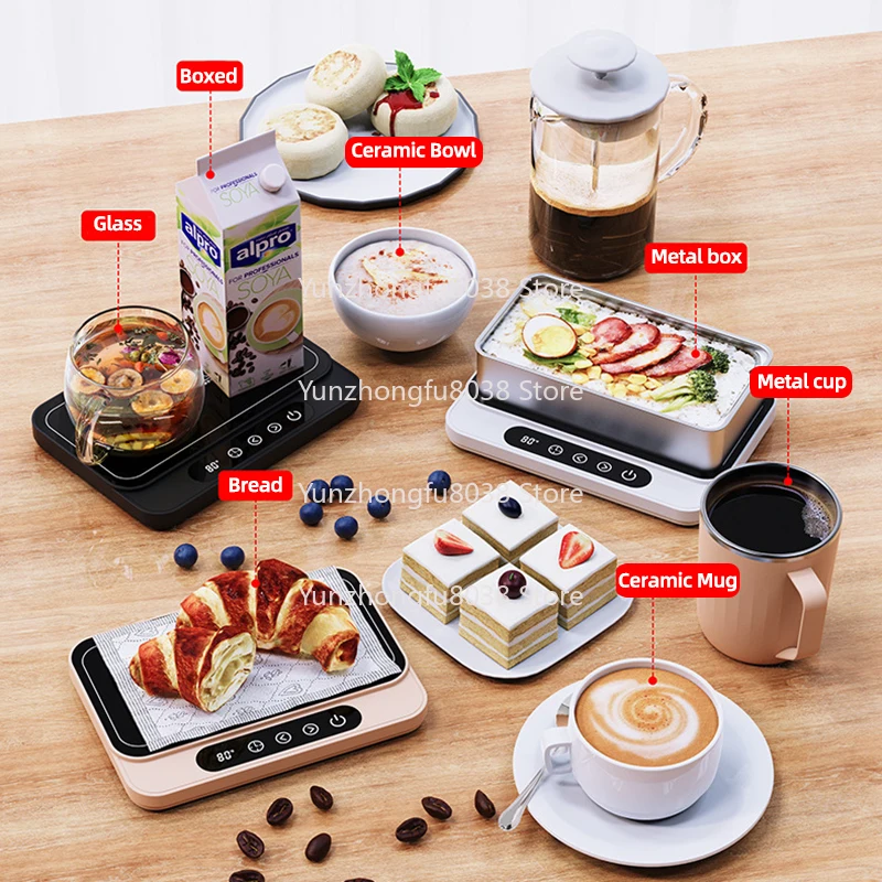 

50W 9 Gear Cup Heater Coffee Mug Warmer Electric Hot PlateTemperature Warmer Coaster