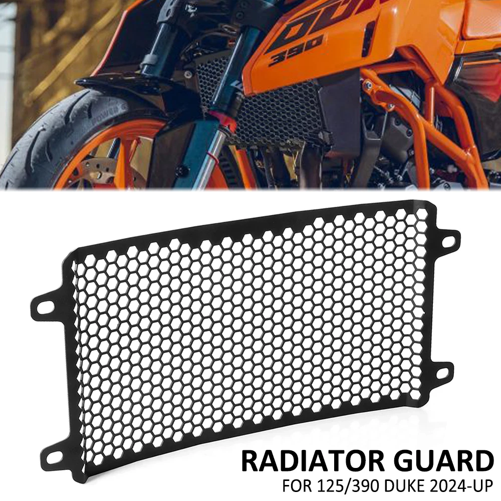 

Motorcycle Engine Water Tank Radiator Grille Oil Cooler Guard Protection Cover For 390 Duke 125 Duke 390 125duke 390duke 2024-up