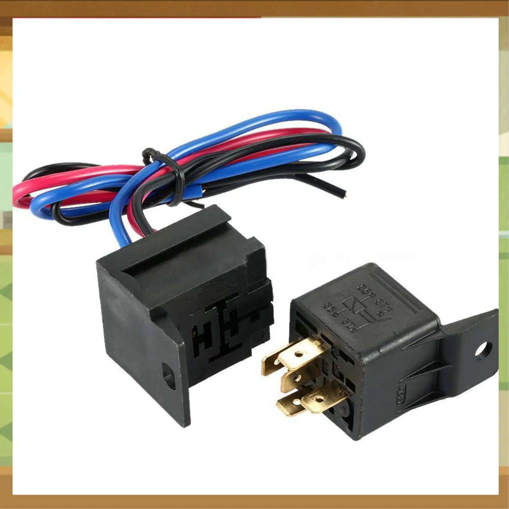 

2X 12V Car Ignition Switch Engine Start Push Button 3 Toggle Racing Panel-BAAX
