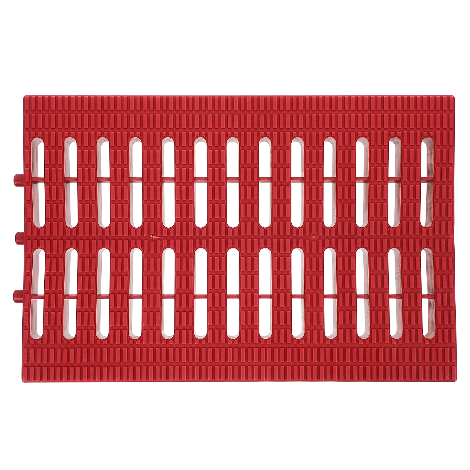 

20X30.5X2.4Cm Plastic Floor Debris Grid Design Easy Installation Low Maintenance Backyard Garden