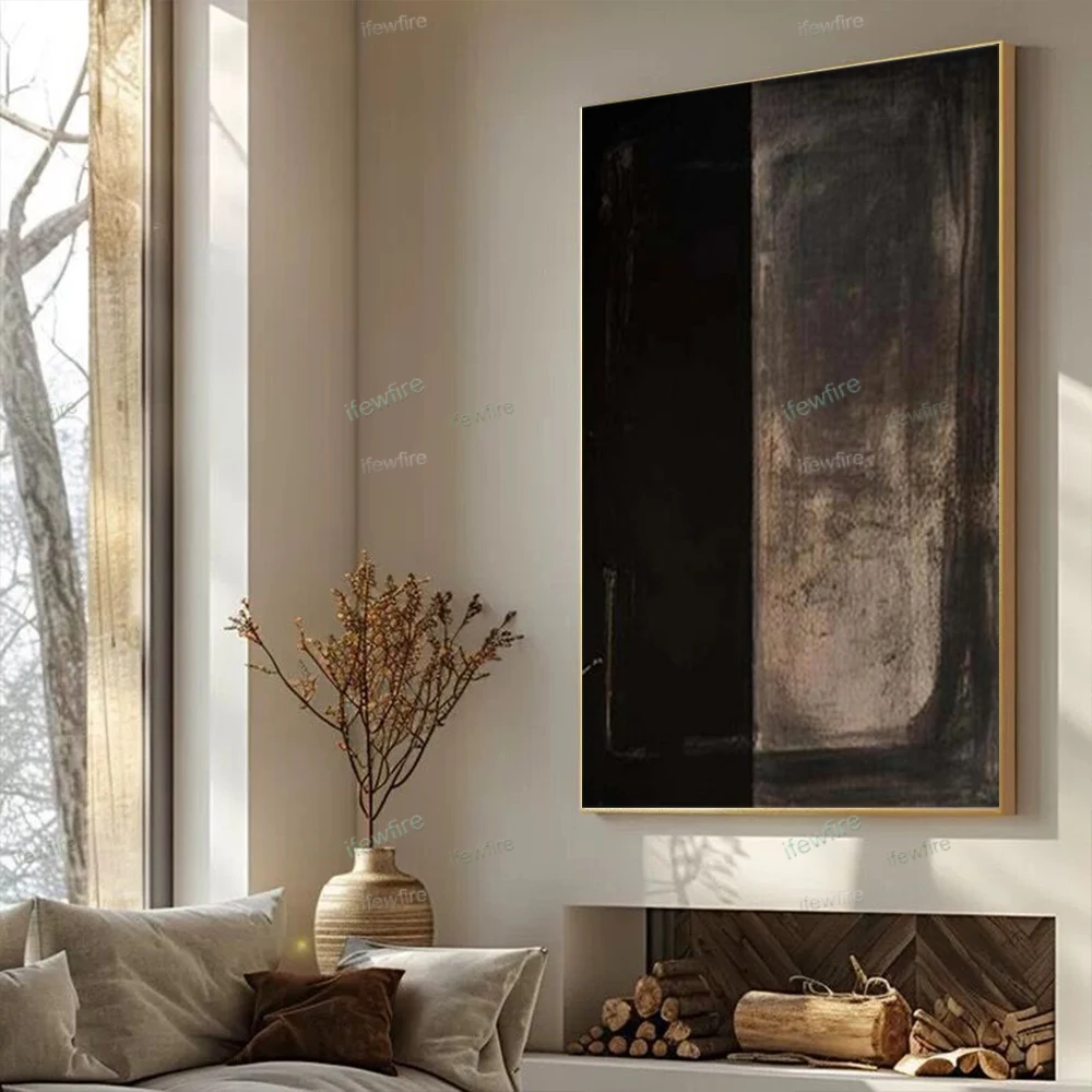 

Modern Oil Painting Abstract Vertical Canvas Picture Decor Living Room Salon Laminas De Cuadrosa Home Decoration Art Wall Poster