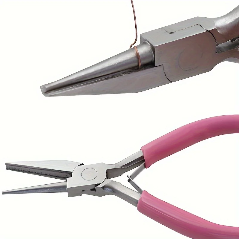 5-Zoll Professionelle Runde Konkavzange, für Schmuckherstellung Mini-Präzisions-Drahtschlaufenwerkzeug, Ideales DIY-Handwerkzeug – Detail 7