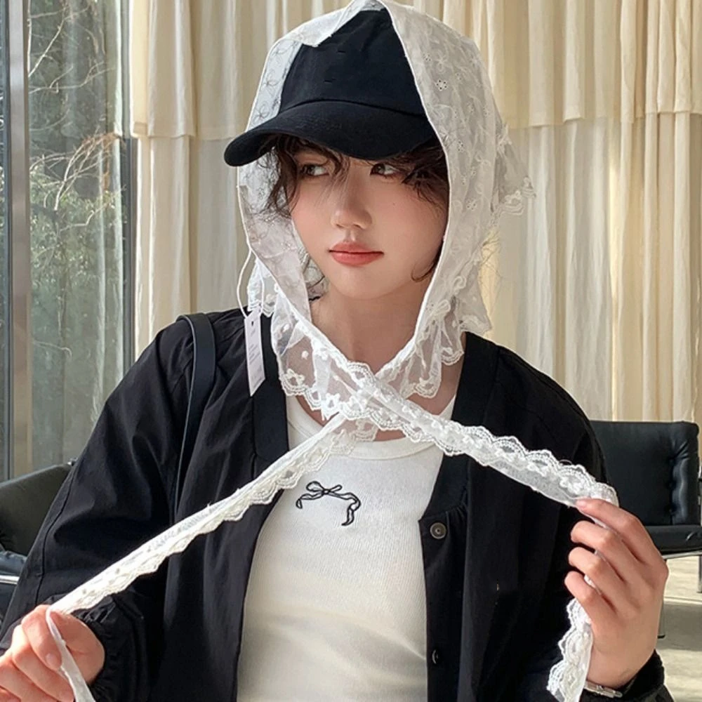 패션 스윗 레이스 미니 스커트 플라워 하이웨이스트 거즈 스커트 레이스업 한국 스타일 러플 엣지 스커트 소녀