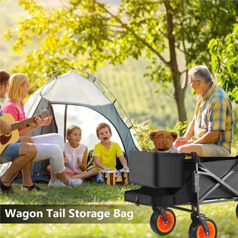 Wagon Tail Storage Bag Cart Tail Pocket Wagon Part