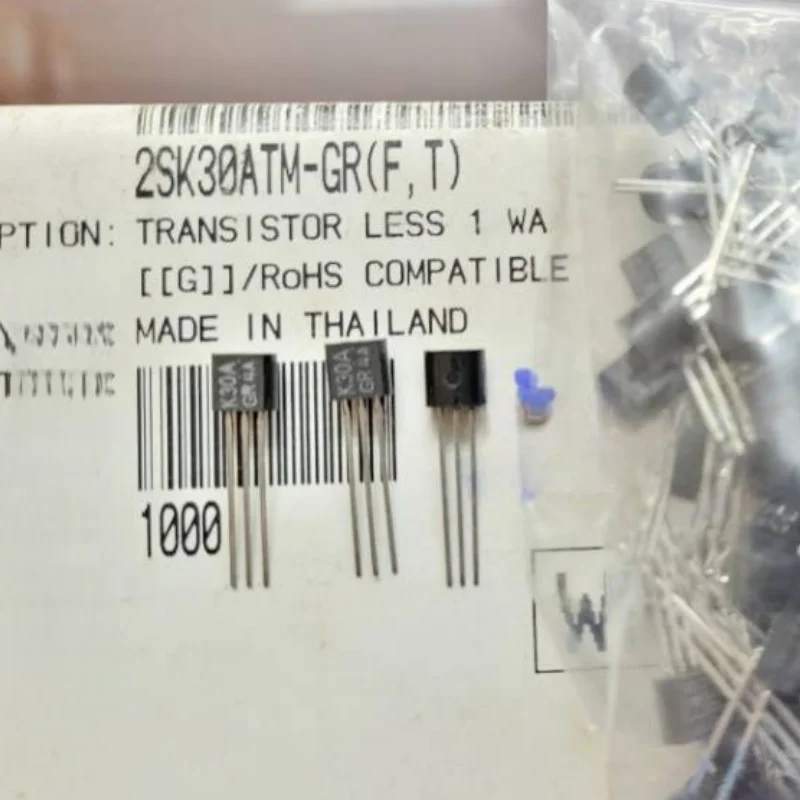 10PCS 2SK30A-GR K30AGR 2SK30AGR 100% Original Imported