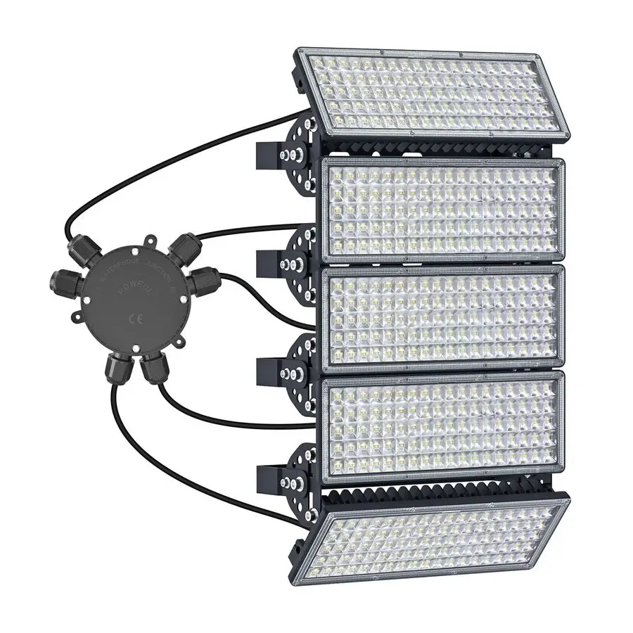 

Светодиодный прожектор для стадионов 500 Вт, уличный, 6500K, 70000 лм, сверхъяркий, эквивалент 3500 Вт, для освещения футбольных полей, IP67, водонепроницаемый