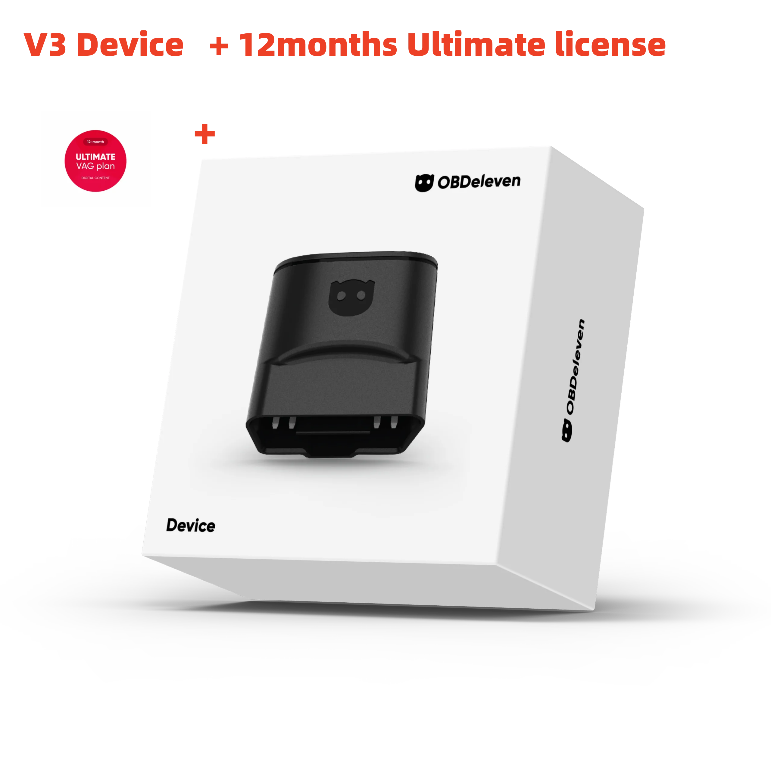 オリジナルOBDeleven 3デバイス Obdeleven PRO/Ultimate OBD Eleven
